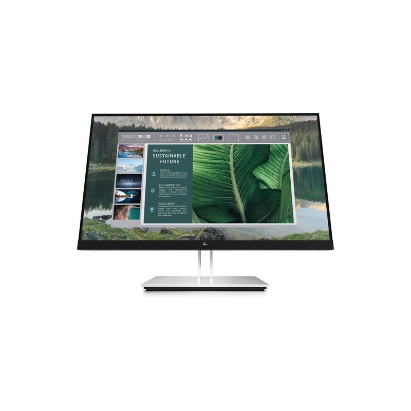 HP E24u G4 605 cm 238" 1920 x 1080 Pixel Full HD LCD Nero Argento