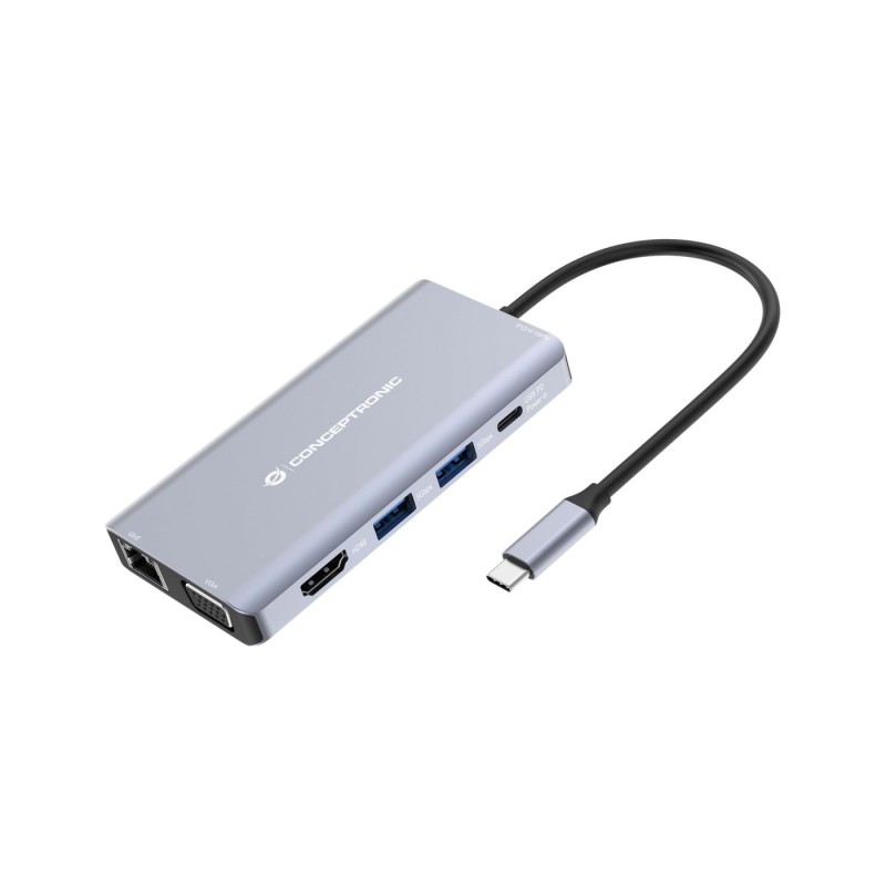 Conceptronic DONN20G replicatore di porte e docking station per lapto