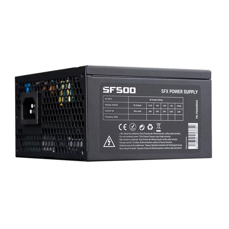 Hiditec SF500 alimentatore per computer 500 W 204 pin ATX SFX Nero