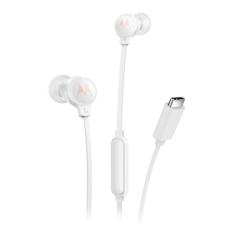 Motorola EARBUDS3CSWHITE cuffia e auricolare Cablato In-ear Musica e 