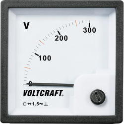 Voltcraft AM-72x72/300V contatore analogico da incasso AM-72x72/300V 