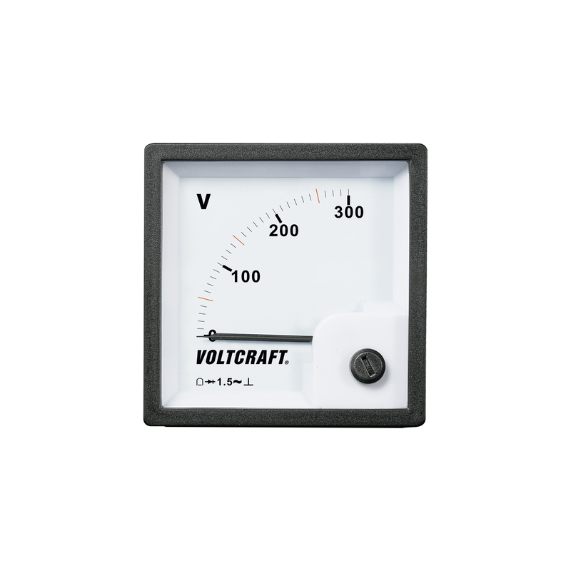 Voltcraft AM-72x72/300V contatore analogico da incasso AM-72x72/300V 