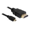 DeLOCK - Cavo video/audio/di rete - HDMI - 32 AWG - HDMI 19 pin (M) -