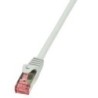 Cavo patch CAT6 300 m grigio S/FTP 2xRJ45 LSZH CU LogiLink