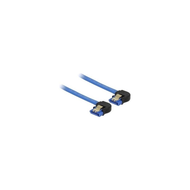 Delock Cavo SATA 6Gb/s jack angolato verso il basso Jack SATA angolat