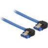 Delock Cavo SATA 6Gb/s jack angolato verso il basso Jack SATA angolat