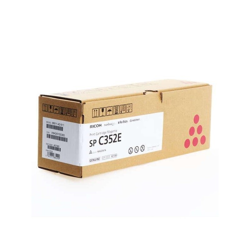 Ricoh 408217 cartuccia toner 1 pz Originale Magenta