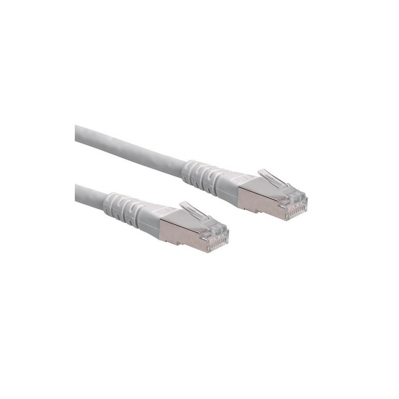 ROLINE S/FTP (PiMF) Patch Cord Cat.6/Classe E Grigio 0.5m