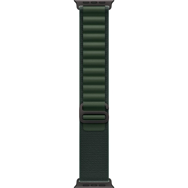 49mm Dark Green Alpine Loop - Medium - Black Titanium Finish