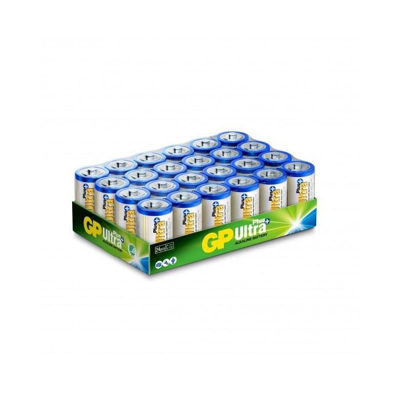 Ultra Plus Alkaline C 24 Pack (S)