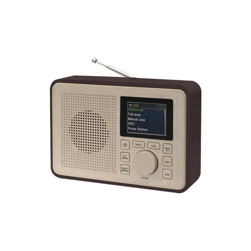 DENVER DAB-60DW DAB b&Atilde;&brvbar;rbar radio Beige Brun