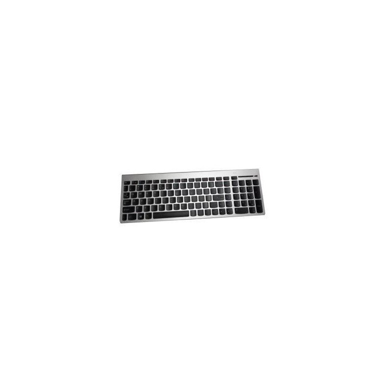 Lenovo 25216257 tastiera RF Wireless QWERTY Inglese UK Nero Argento