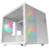 BOITIER MINI TOUR MICRO ATX MARS GAMING MC-400 RGB AVEC PANNEAU VITRÉ (BLANC)