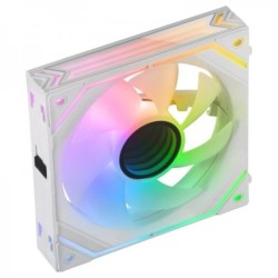 VENTILATEUR BOITIER MARS GAMING MF-LINKFINITY RGB 12CM (BLANC)