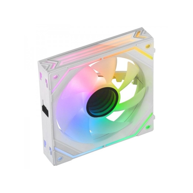 VENTILATEUR BOITIER MARS GAMING MF-LINKFINITY RGB 12CM (BLANC)