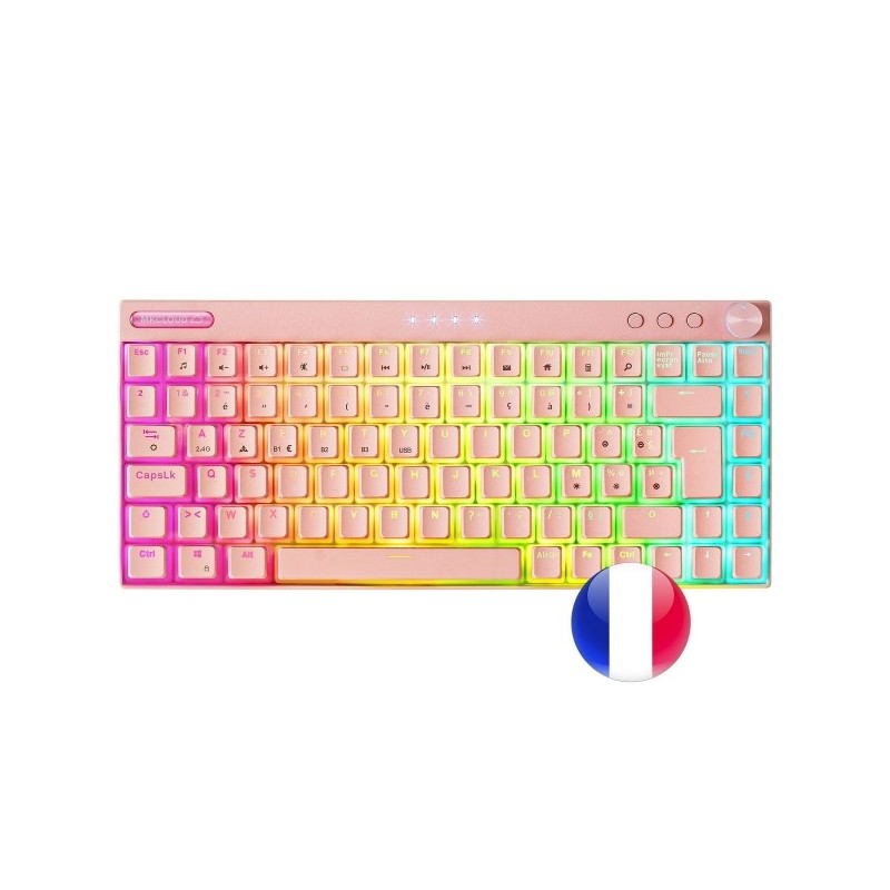 CLAVIER SANS FIL BLUETOOTH M&Atilde;&permil;CANIQUE (OUTEMU SQ PRO BLUE) MARS GA