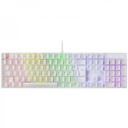 CLAVIER GAMER M&Eacute;CANIQUE (BROWN SWITCH) MARS GAMING MK422 RGB (BLANC)