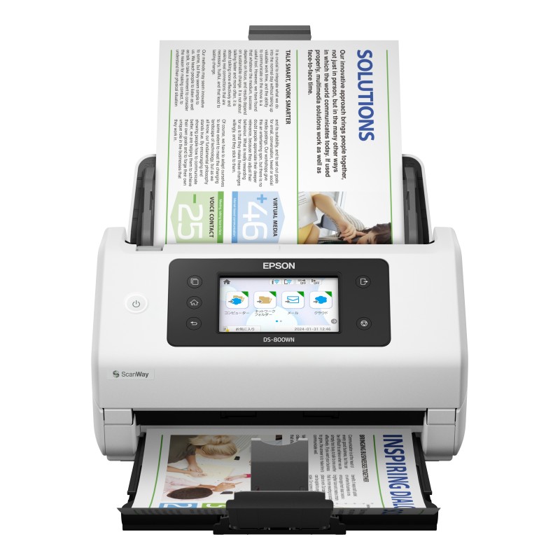 Epson WorkForce DS-800WN Scanner a foglio 600 x 600 DPI A4 Bianco (DS