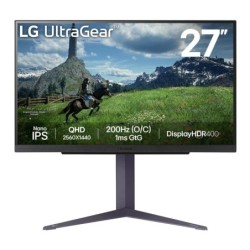 LG 27GS85Q-B Monitor PC 68,6 cm [27] 2560 x 1440 Pixel Quad HD Nero (