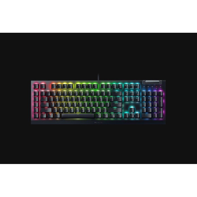 Razer BlackWidow V4 X Tastatur Mekanisk RGB Chroma Kabling Nordisk