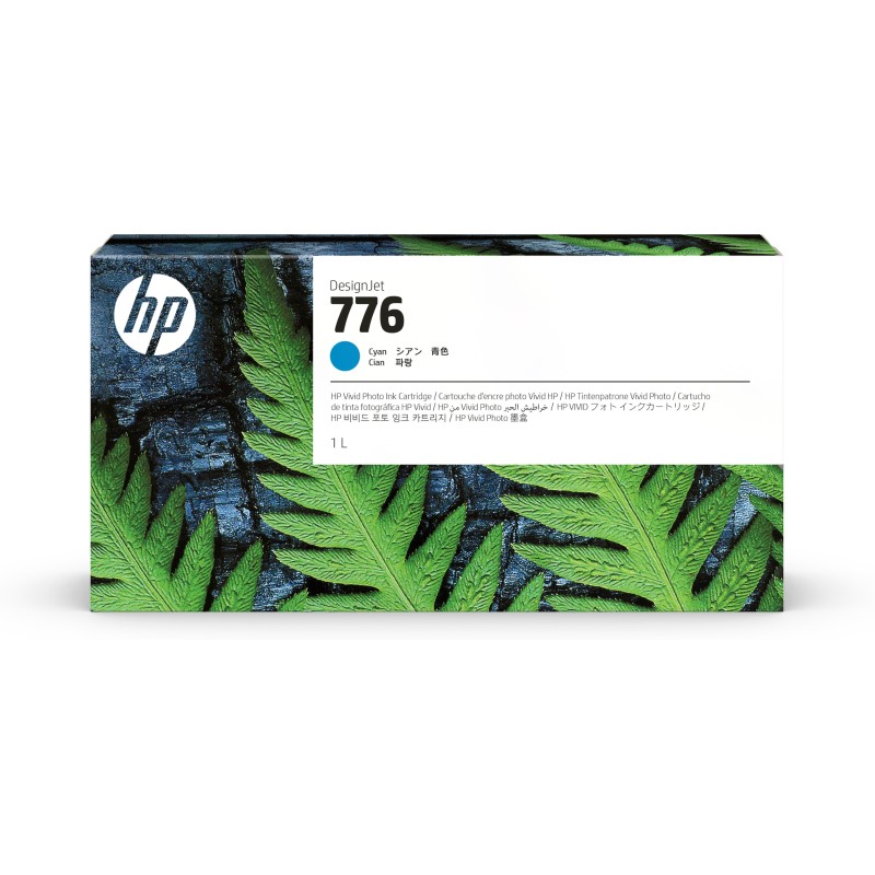 HP Cartuccia di inchiostro ciano 776 da 1 l