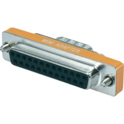 Adattatore seriale Digitus 1x presa D-SUB a 25 pin. - 1x spina D-SUB 