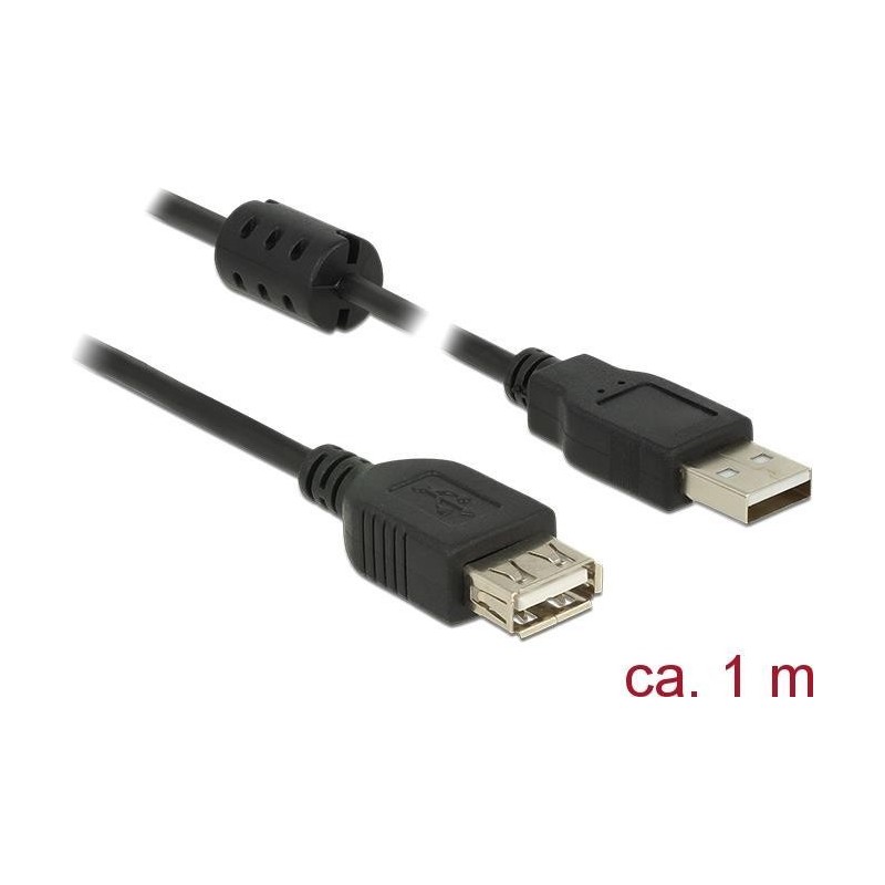 Delock Cavo di prolunga USB 2.0 tipo A maschio USB 2.0 tipo A femmina