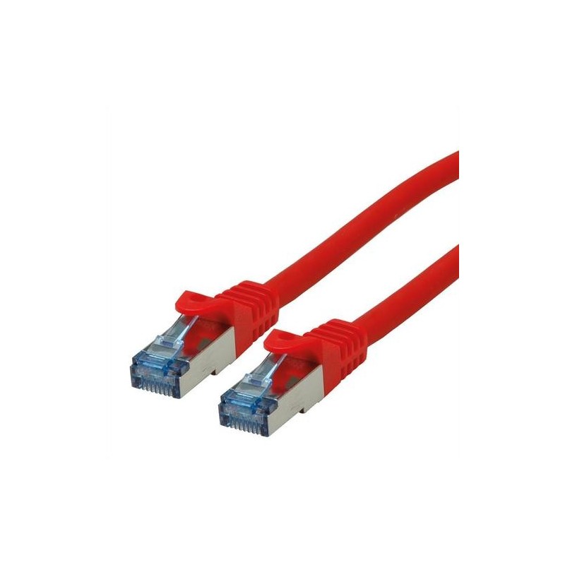 ROLINE S/FTP (PiMF) Patch Cord Cat.6A/livello componente LSOH rosso 1