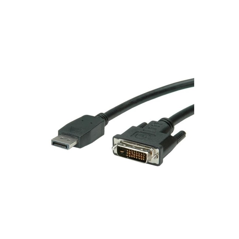 Cavo VALUE DisplayPort DP - DVI (24 1) M/M 5 m