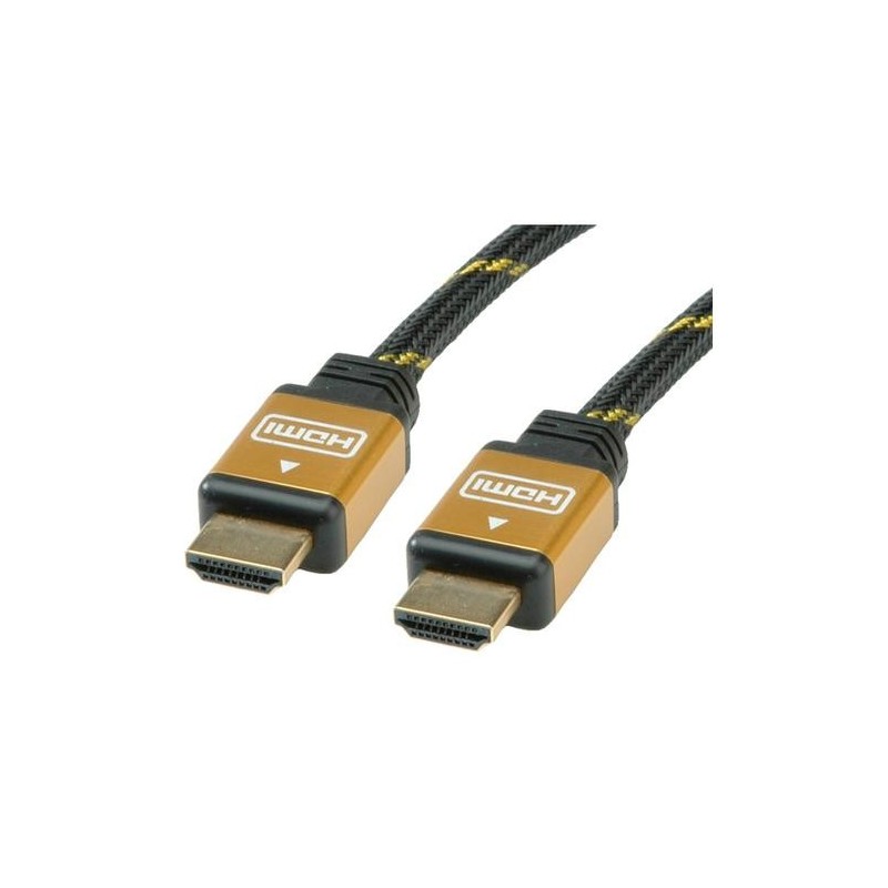 Cavo HDMI ad alta velocit ROLINE GOLD M/M 15 m