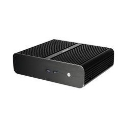 Custodia Akasa Euler S Fanless Thin Mini-ITX, OEM - nero (A-ITX10-M1B)