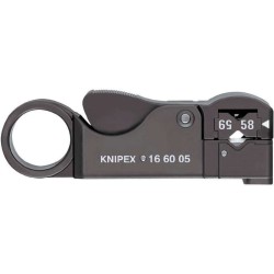 Knipex 16 60 05 Spellacavi KOAX Adatto per cavi coassiali da 4 a 12 m