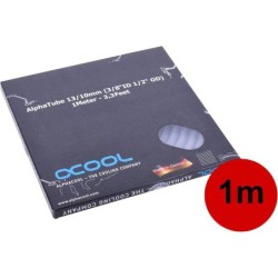 Tubo Alphacool AlphaTube HF 13/10 (3/8&quot;ID) - UV blu trasparente 1m (3