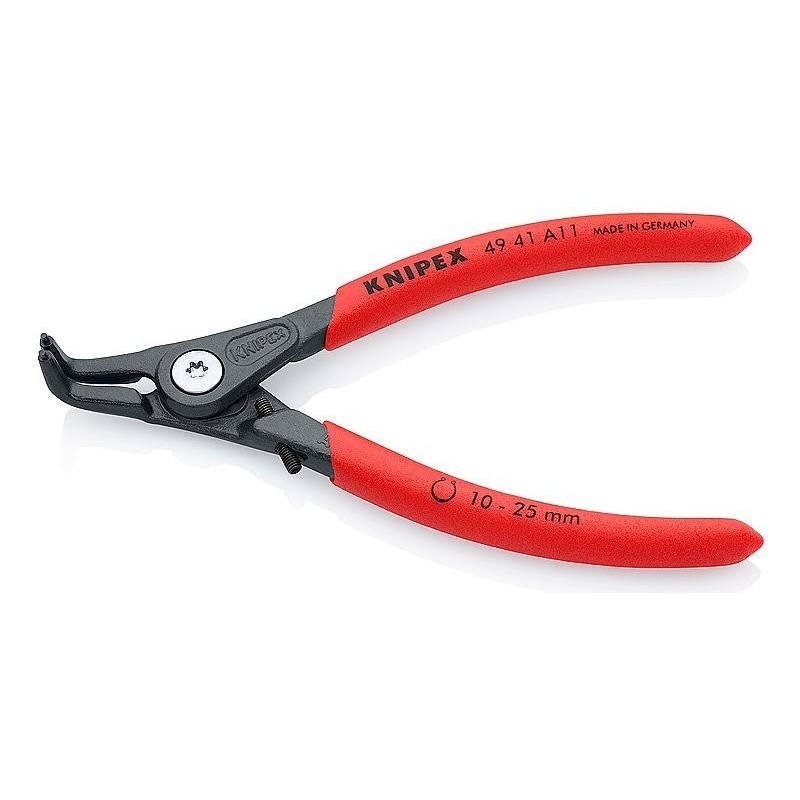 Knipex 49 41 A11 pinza per anelli elastici adatta per anelli esterni 