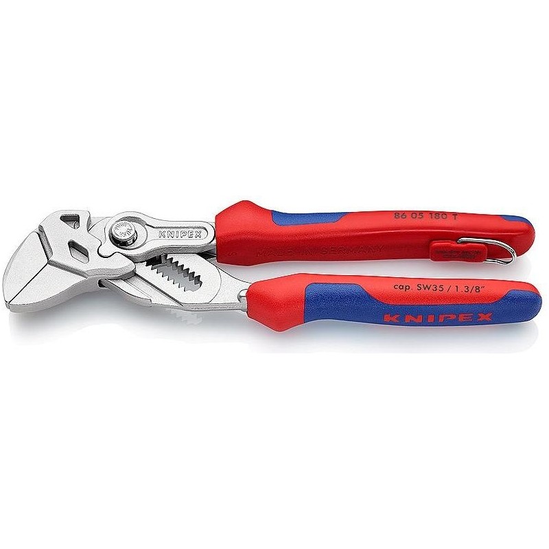 Knipex 86 05 180 T pinza chiave 35 mm 180 mm