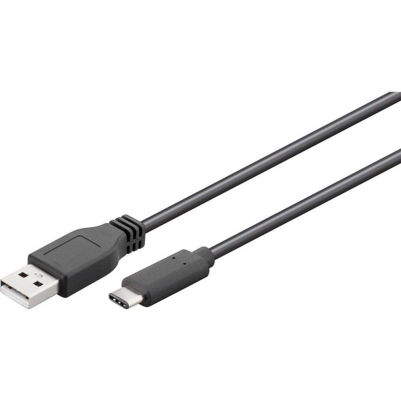 Cavo Goobay USB 2.0 da USB-C a USB A nero 3 m - adatto per dispositiv