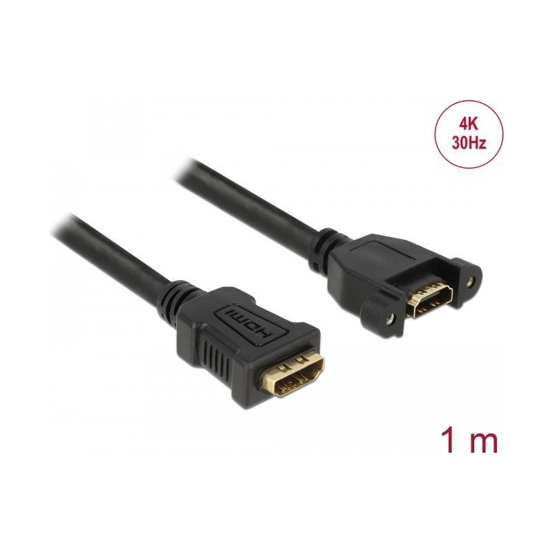 Cavo Delock HDMI A femmina HDMI A femmina per installazione 4K 30 Hz 