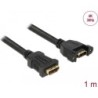 Cavo Delock HDMI A femmina HDMI A femmina per installazione 4K 30 Hz 