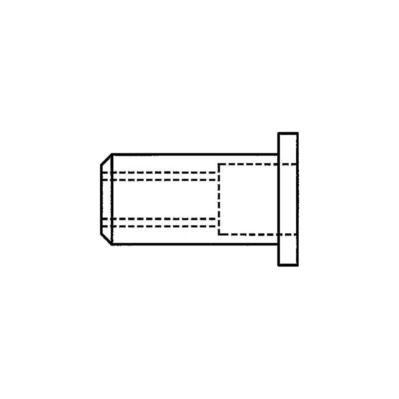 Dado per rivetto cieco GESIPA M5 7x115 mm acciaio (1433704)