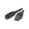 Exsys - Cavo IEEE 1394 - Da FireWire 800 (M) a FireWire 6 pin (M) - 1