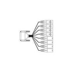 Cavo breakout AJA - cavo audio - DB-25 maschio a DB-25 XLR3 - viti a 