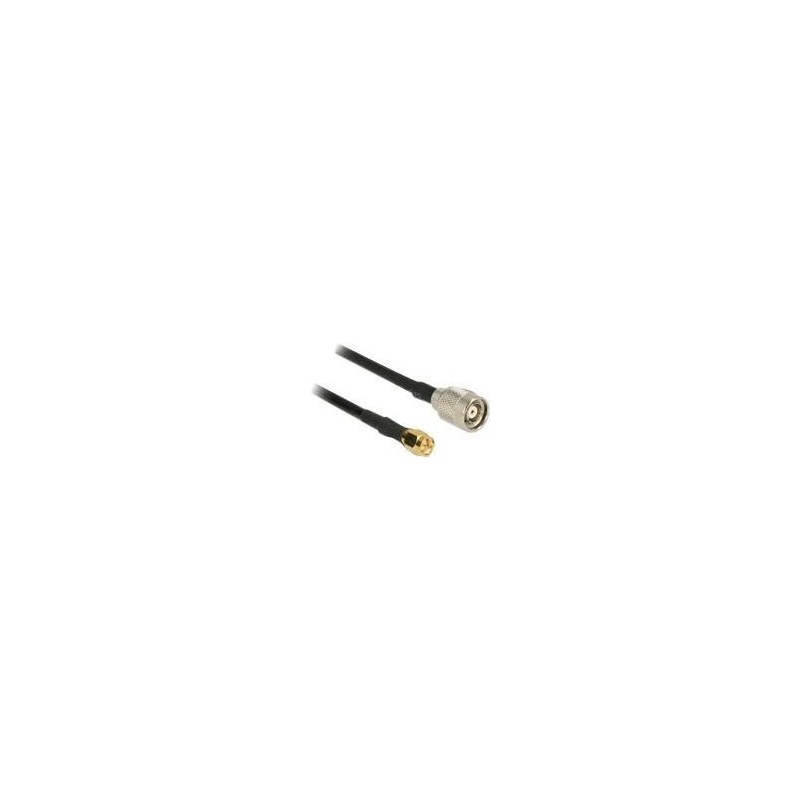 Delock Cavo antenna RP-TNC maschio SMA maschio RG-58 C/U 75 m