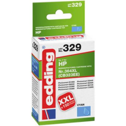 Cartuccia stampante Edding EDD-329 1 pz. Compatibile Ciano (18-329)