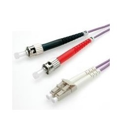 VALUE cavo in fibra ottica 50/125m OM4 LC/ST viola 20m (21.99.8772)