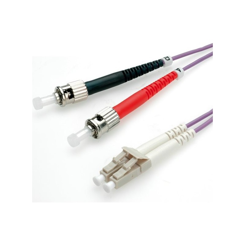 VALUE cavo in fibra ottica 50/125m OM4 LC/ST viola 30m (21.99.8773)