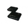 Extender USB 2.0 4 porte Cat.5/6 fino a 50 metri custodia in plastica