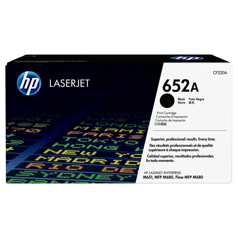 HP Cartuccia toner originale nero LaserJet 652A