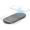 Hama QI-FC10 DUO Euro Plug Travel Wireless Charger 10W Wireless Dual 