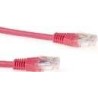 Cavo patch ACT rosso LSZH U/UTP CAT6 da 05 metri con connettori RJ45.