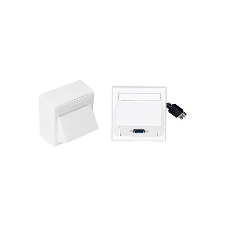 Wall Connection Box USB 30